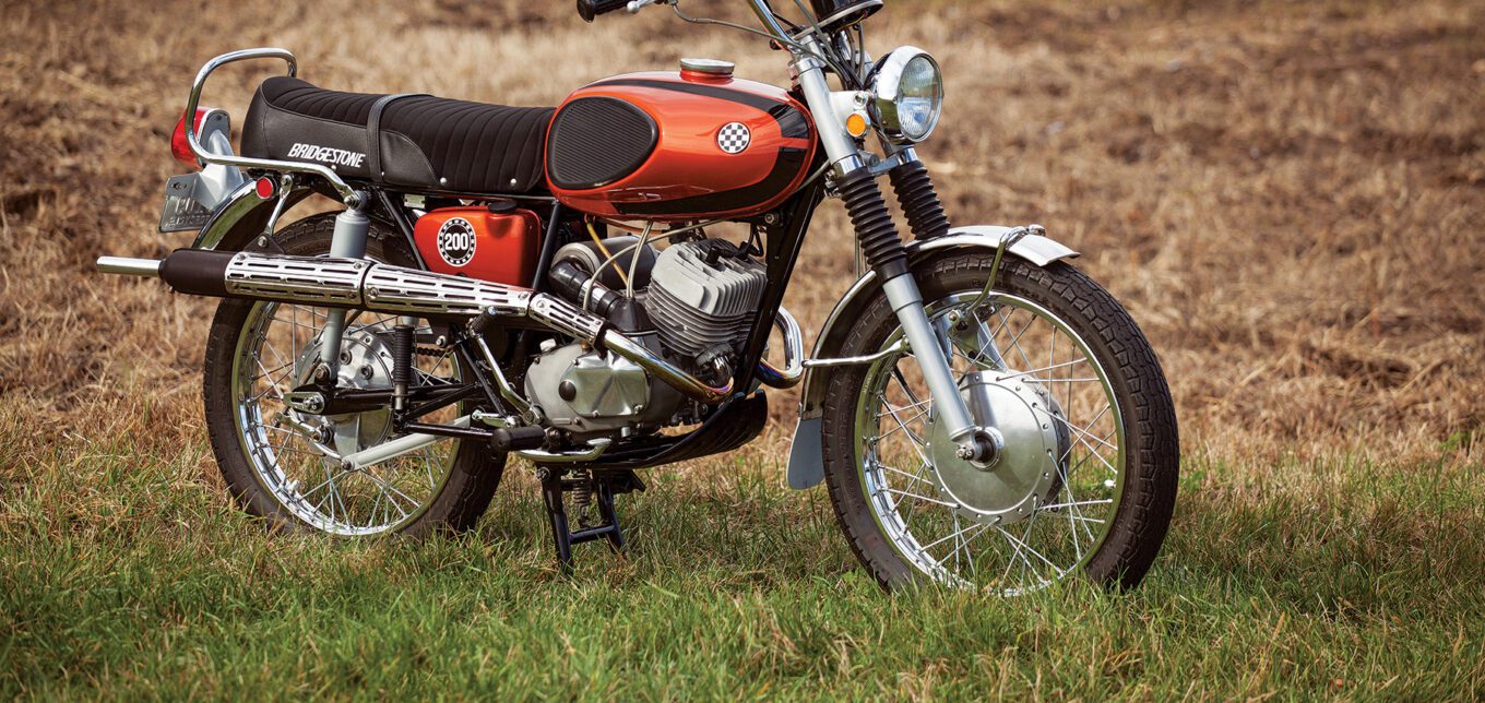 The 1971 Bridgestone Mach II SS - Motorcycle Classics